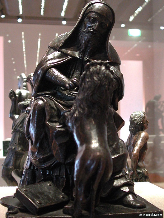 Bartolomeo Bellano, <i> Saint Jérôme et le lion </i>